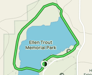 Ellen Trout Memorial Park Hiking Map