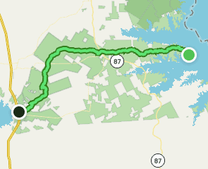 trail between the lakes map