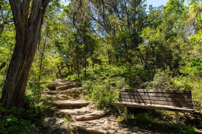 east texas rv park hiking trail